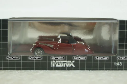Delahaye 135MS Grand Sports Roadstwr Figoni Falaschi (closed), MX40408-032, Matrix 1:43