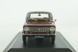 Ваз-2101 Жигули 1970, Lada 1200, бордовый, EVRМ0143-01, EVRmini 1:43