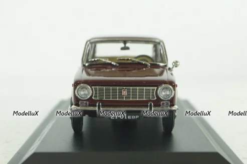 Ваз-2101 Жигули 1970, Lada 1200, бордовый, EVRМ0143-01, EVRmini 1:43
