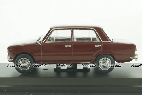 Ваз-2101 Жигули 1970, Lada 1200, бордовый, EVRМ0143-01, EVRmini 1:43
