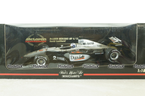 McLaren Mercedes MP4/15 Formula 1 Coulthard 2000, Minichamps 1:18