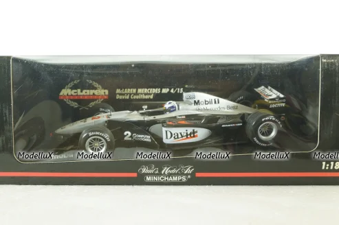 McLaren Mercedes MP4/15 Formula 1 Coulthard 2000, Minichamps 1:18
