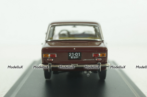 Ваз-2101 Жигули 1970, Lada 1200, бордовый, EVRМ0143-01, EVRmini 1:43