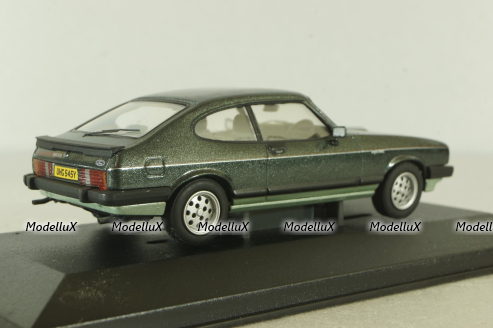 Ford Capri MK3 2.8i Green, VA10812, Vanguards 1:43