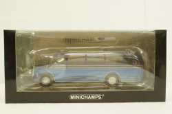 Mercedes О 3500 1950 lightblue/blue, 439360011, Minichamps 1:43