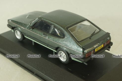 Ford Capri MK3 2.8i Green, VA10812, Vanguards 1:43