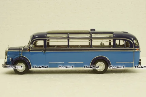 Mercedes О 3500 1950 lightblue/blue, 439360011, Minichamps 1:43