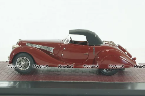 Delahaye 135MS Grand Sports Roadstwr Figoni Falaschi (closed), MX40408-032, Matrix 1:43