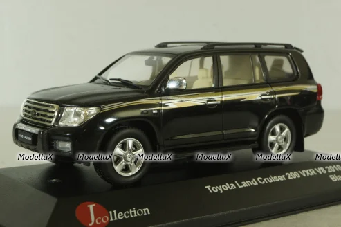 Toyota Land Cruiser 200 VRX V8 2010, black, JC232, Jcollection 1:43