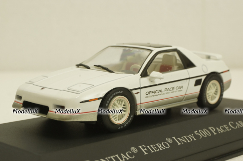 Pontiac Fiero Indy 500 Pace Car (1984), American Cars №104, 1:43  Без журнала!