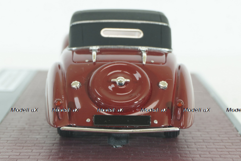 Delahaye 135MS Grand Sports Roadstwr Figoni Falaschi (closed), MX40408-032, Matrix 1:43