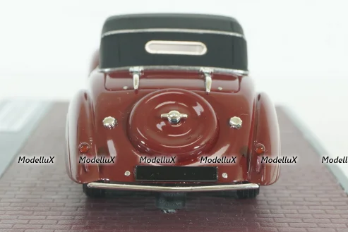 Delahaye 135MS Grand Sports Roadstwr Figoni Falaschi (closed), MX40408-032, Matrix 1:43