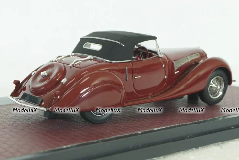 Delahaye 135MS Grand Sports Roadstwr Figoni Falaschi (closed), MX40408-032, Matrix 1:43