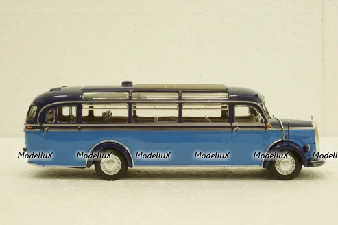 Mercedes О 3500 1950 lightblue/blue, 439360011, Minichamps 1:43