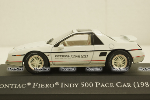 Pontiac Fiero Indy 500 Pace Car (1984), American Cars №104, 1:43  Без журнала!