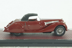 Delahaye 135MS Grand Sports Roadstwr Figoni Falaschi (closed), MX40408-032, Matrix 1:43