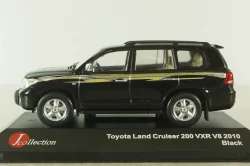 Toyota Land Cruiser 200 VRX V8 2010, black, JC232, Jcollection 1:43 Уценка!