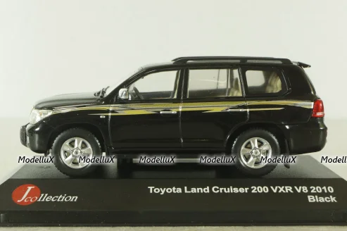 Toyota Land Cruiser 200 VRX V8 2010, black, JC232, Jcollection 1:43