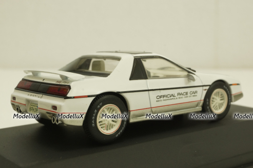 Pontiac Fiero Indy 500 Pace Car (1984), American Cars №104, 1:43  Без журнала!