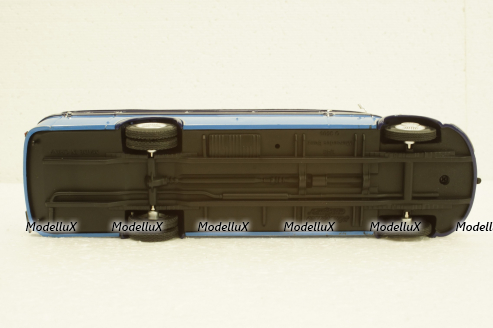 Mercedes О 3500 1950 lightblue/blue, 439360011, Minichamps 1:43