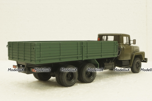 Краз-250 борт хаки/зеленый 1978г, Н204, Наш Автопром 1:43