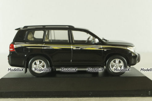 Toyota Land Cruiser 200 VRX V8 2010, black, JC232, Jcollection 1:43 Уценка!
