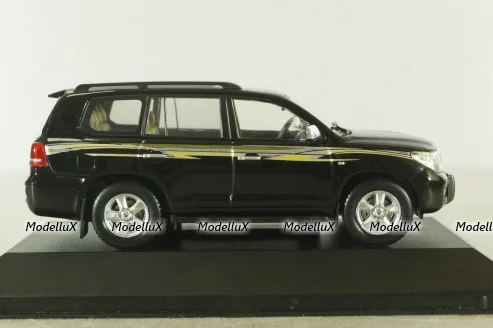 Toyota Land Cruiser 200 VRX V8 2010, black, JC232, Jcollection 1:43