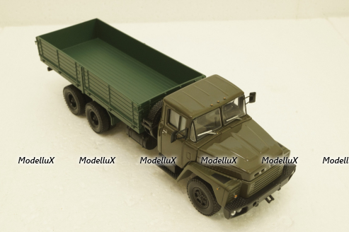 Краз-250 борт хаки/зеленый 1978г, Н204, Наш Автопром 1:43