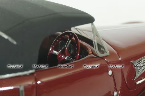 Delahaye 135MS Grand Sports Roadstwr Figoni Falaschi (closed), MX40408-032, Matrix 1:43