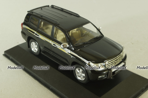 Toyota Land Cruiser 200 VRX V8 2010, black, JC232, Jcollection 1:43 Уценка!