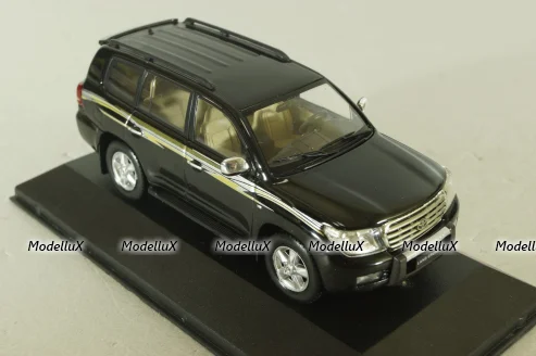 Toyota Land Cruiser 200 VRX V8 2010, black, JC232, Jcollection 1:43
