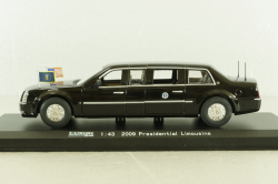 Cadillac Presidential Limousine B.Obama 2009, black, LDPL600-BK, Luxury 1:43