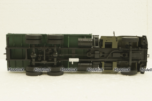 Краз-250 борт хаки/зеленый 1978г, Н204, Наш Автопром 1:43