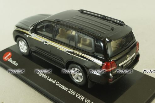 Toyota Land Cruiser 200 VRX V8 2010, black, JC232, Jcollection 1:43 Уценка!
