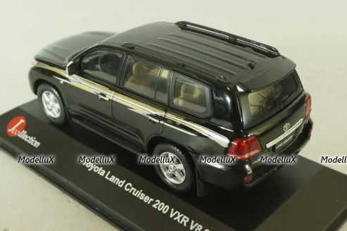 Toyota Land Cruiser 200 VRX V8 2010, black, JC232, Jcollection 1:43