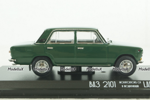Ваз-21011 Жигули 1974, Lada 1200, зеленый, EVRM0243-01, EVR03-43, EVRmini 1:43