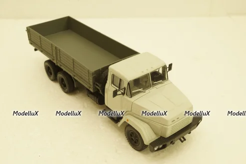 Краз-250 борт серый 1986г, Н205, Наш Автопром 1:43
