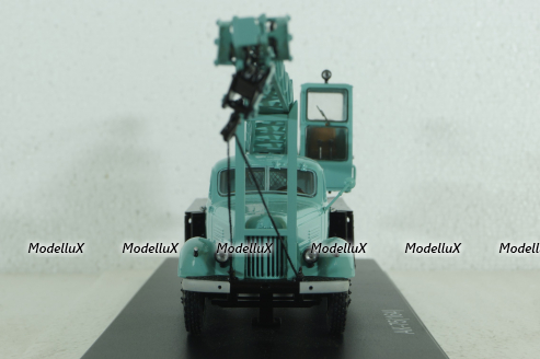 АК-75(164) автокран Зил-164, бирюзовый, SSM1131, SSM 1:43