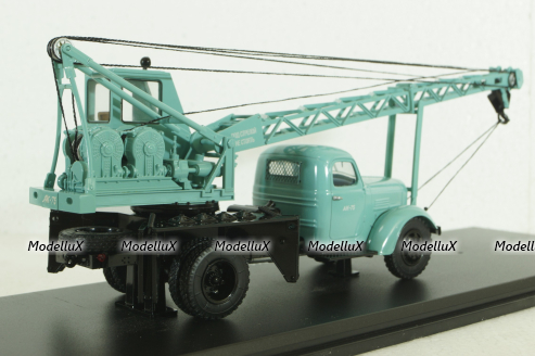 АК-75(164) автокран Зил-164, бирюзовый, SSM1131, SSM 1:43