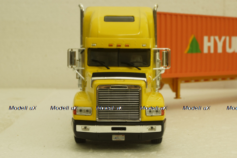 Freightliner FLD 112, Hyundai 1993, American trucks, Spain, #63, Altaya 1:43 Без журнала!