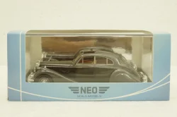 Jaguar MK V 1950, grey/black, 49599, NEO 1:43