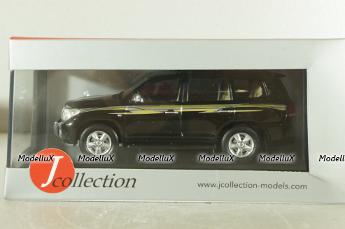 Toyota Land Cruiser 200 VRX V8 2010, black, JC232, Jcollection 1:43 Уценка!