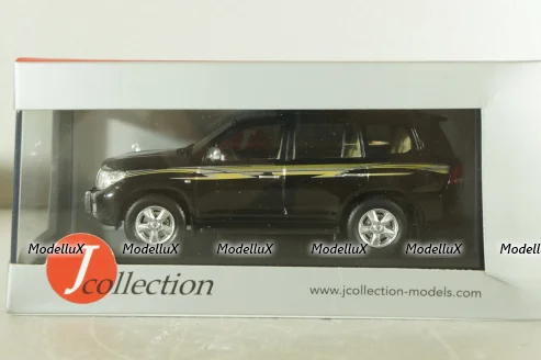Toyota Land Cruiser 200 VRX V8 2010, black, JC232, Jcollection 1:43
