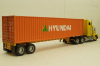 Freightliner FLD 112, Hyundai 1993, American trucks, Spain, #63, Altaya 1:43 Без журнала!