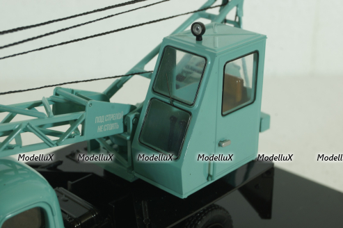 АК-75(164) автокран Зил-164, бирюзовый, SSM1131, SSM 1:43