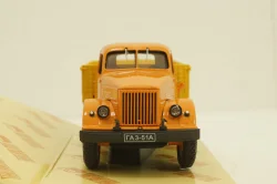 Газ-51А, оражевый/желтый, Н255, Наш Автопром 1:43