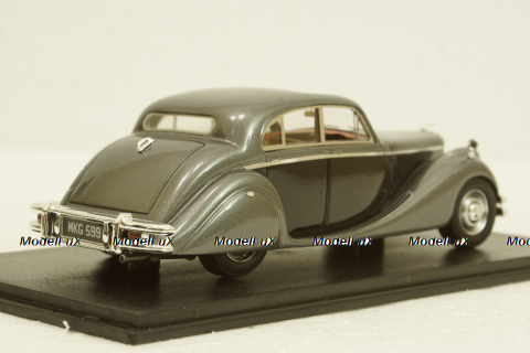 Jaguar MK V 1950, grey/black, 49599, NEO 1:43