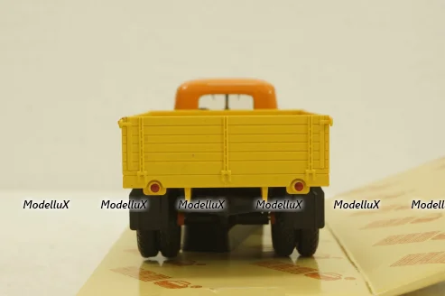 Газ-51А, оражевый/желтый, Н255, Наш Автопром 1:43