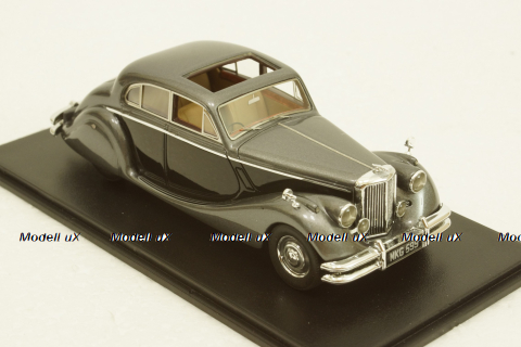 Jaguar MK V 1950, grey/black, 49599, NEO 1:43