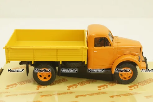 Газ-51А, оражевый/желтый, Н255, Наш Автопром 1:43
